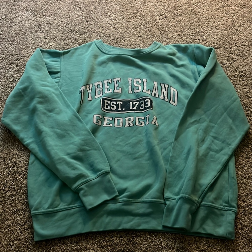 Tybee island ga sweatshirt, size small